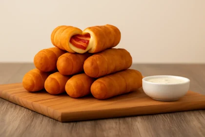 Tequeños de Queso con Panceta (6 cm apox)